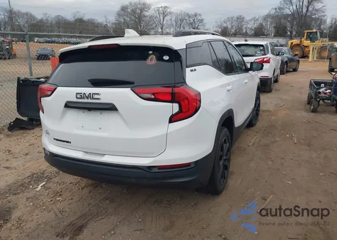 2020 GMC Terrain Fwd Sle from USA, damaged, VIN 3GKALMEV8LL134774